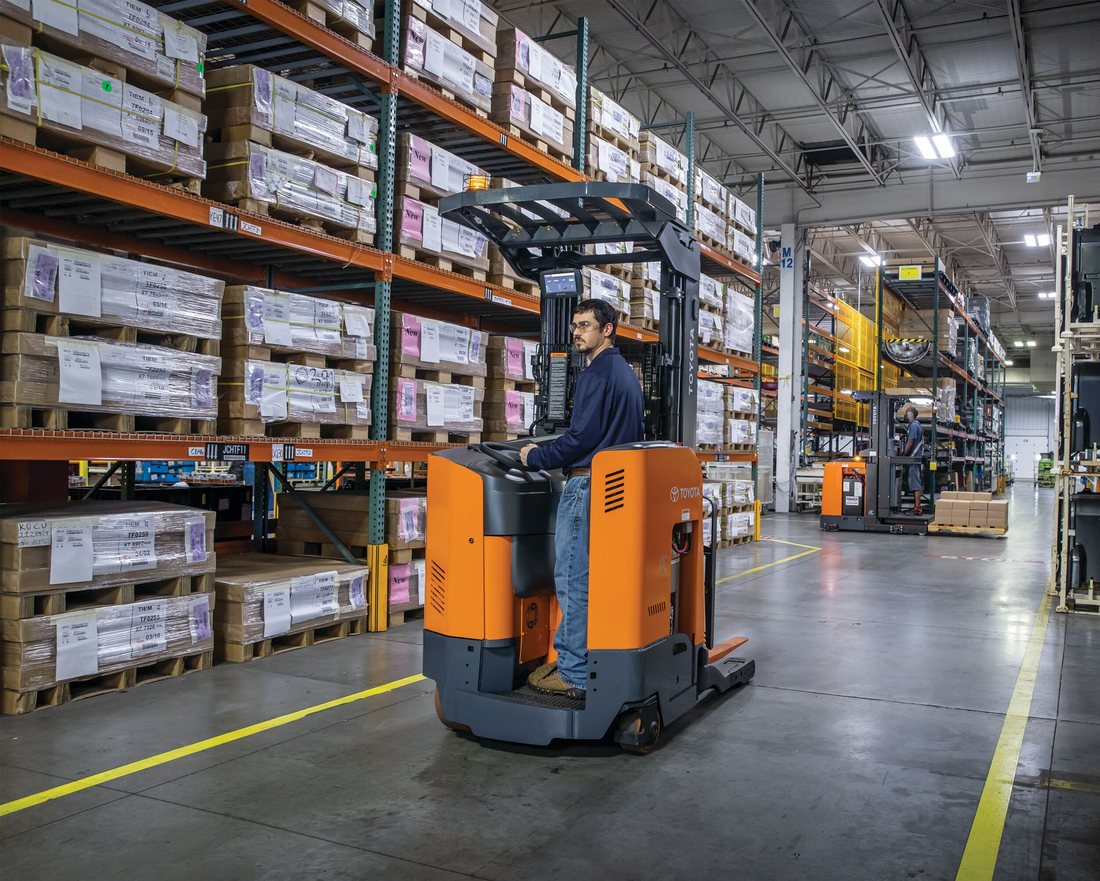 Industrial warehouse and material handling equipment